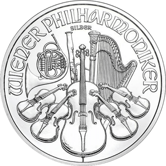 1oz Austrian Silver Philharmonic Coin
