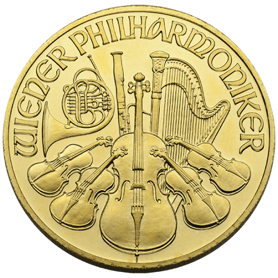 Austrian Gold Philharmonic Coins