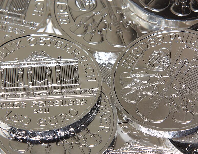 philharmonic silver coins