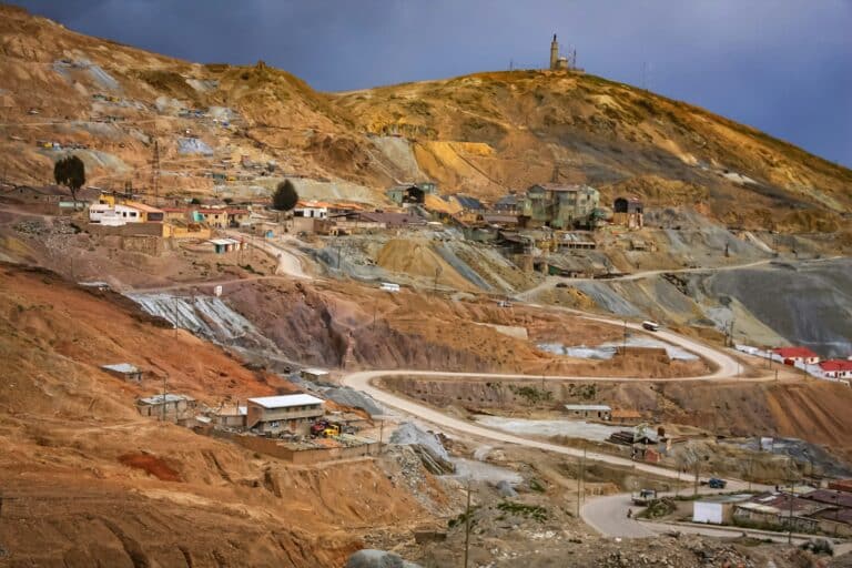 Silver mining Potosi Bolivia