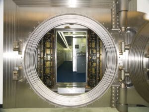 chicago, illinois, usa,bank vault interior